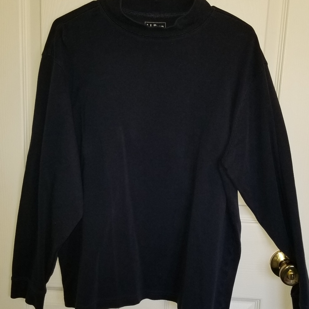 LL Bean Men's mock turtleneck